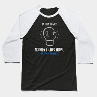 Lung Cancer Awareness Baseball T-Shirt